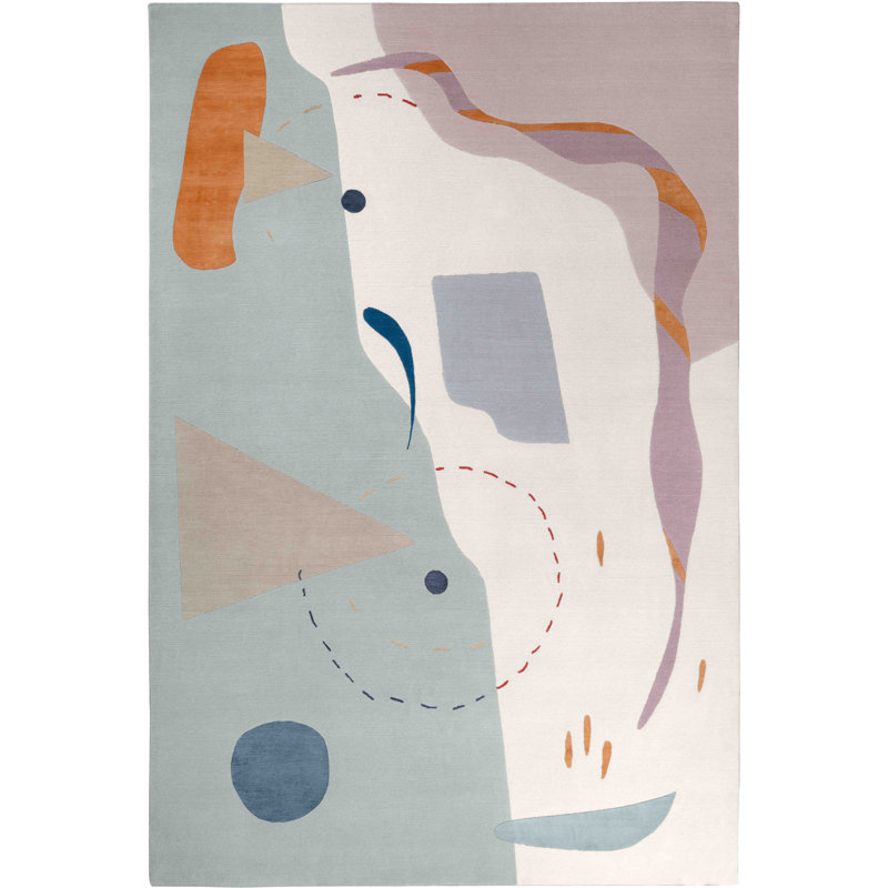 Dancer Rose Area Rug, Rectangle 12' x 18'