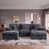 Gris chenille
