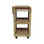 BBQ Churrasco Solid Wood Kitchen Trolley