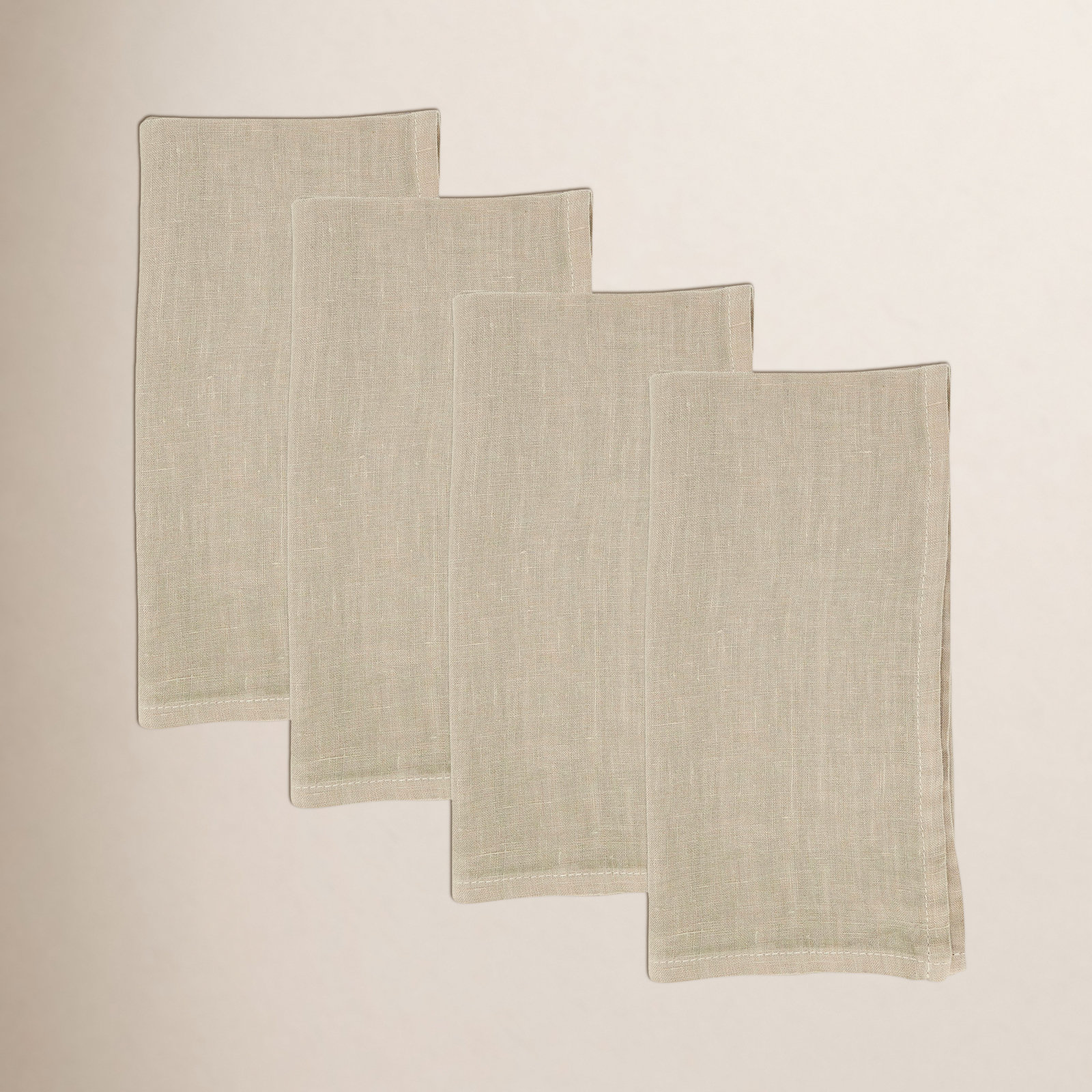 Caliban Linen Square Napkin, Natural