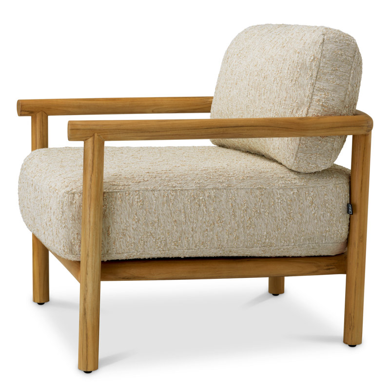 Ombria Outdoor Teak Lounge Chair