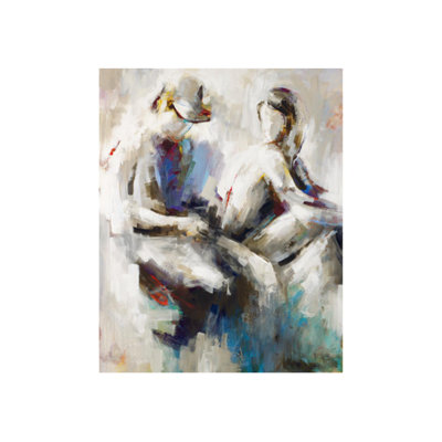Dans le parc - Peinture