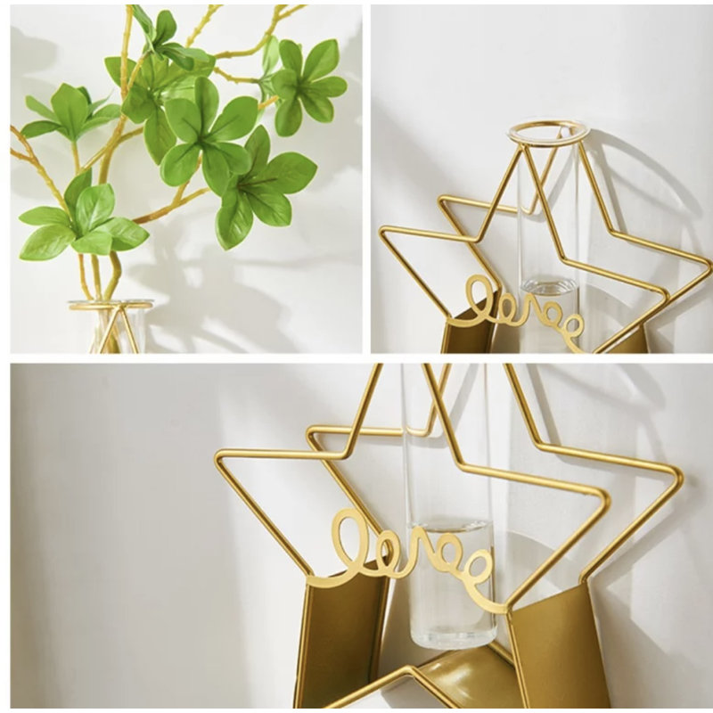 Valjet table vase or wall hanging vase
