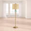 Lampe sur pied 65 po Addilynn Clamshell