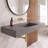 Juniper 48" Wall Mount Bathroom Sink with Concealed Drain for Wall Mount Faucets - Gray-1020800756