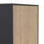 Bibliothèque à 6 tablettes avec 4 portes et rangement pour bureau à domicile l 31,34 "x l 80,59" Embrie Rupertus-809671378