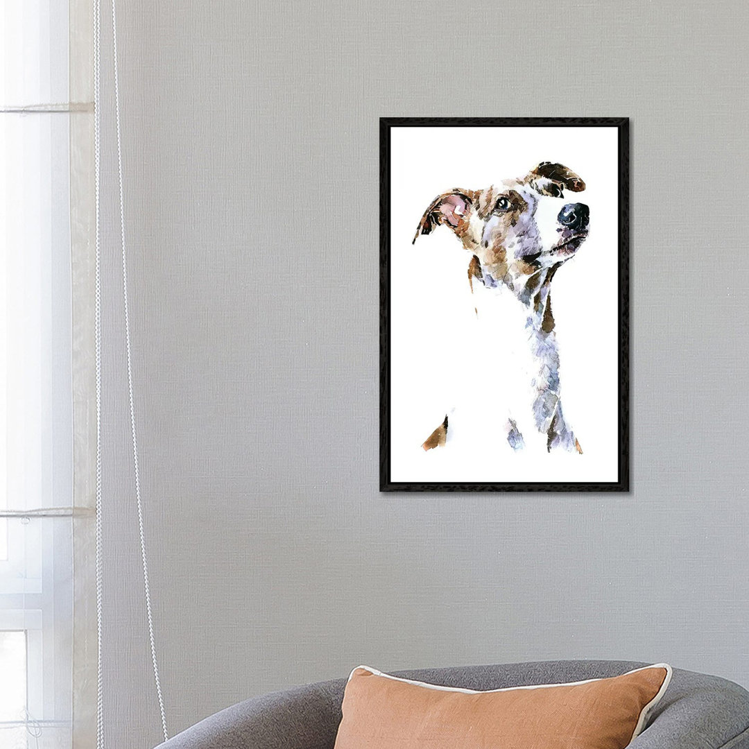 Highland Cattle by EdsWatercolours - Wrapped Canvas Gallery-Wrapped Canvas Giclée