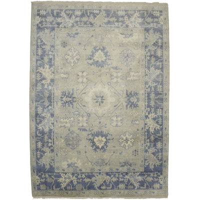 Tapis oriental Oushak Chobi Mute