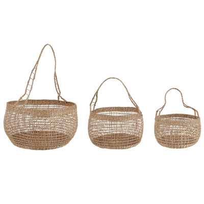 Bay Isle Home Arapaima Seagrass Basket