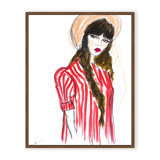 'Monique' Framed Print Wall Art