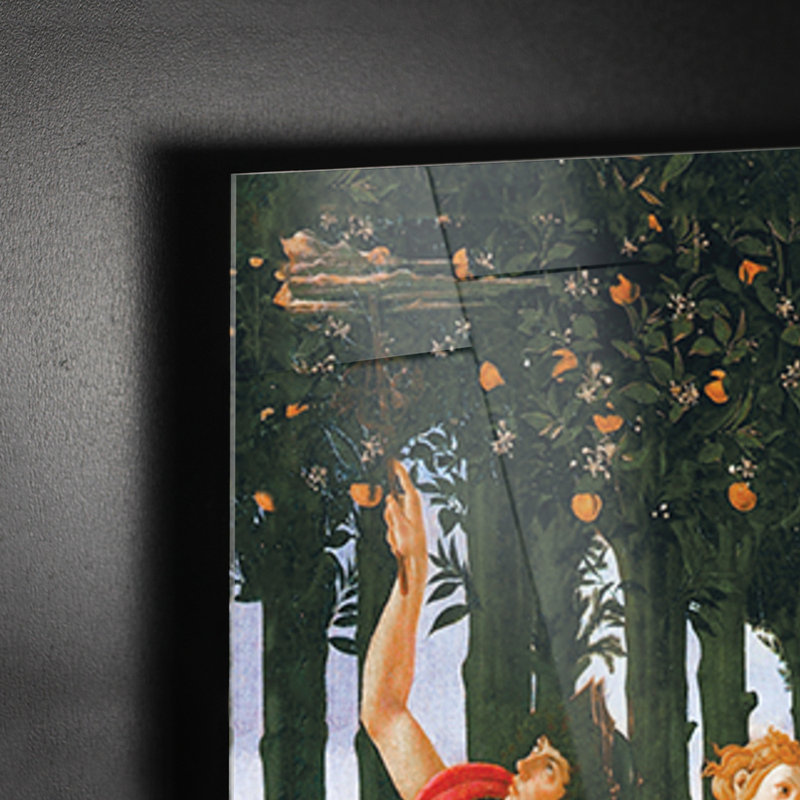 La Primavera by Sandro Botticelli - No Frame Print on Plastic / Acrylic, 65cm H x 95cm W