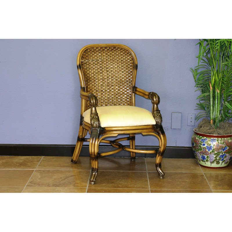 Chaise avec accoudoirs rembourrée Oaks