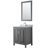 Daria 30'' Single Bathroom Vanity with Marble Top-97873285-97873288-124965898