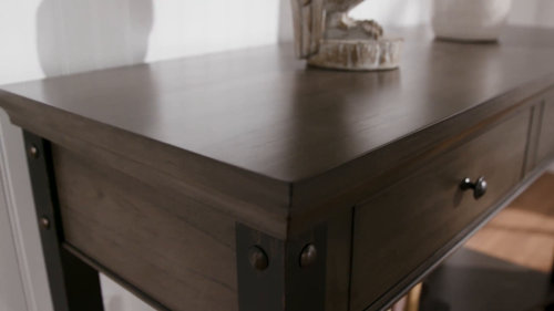 Kennemer End Table with Storage and Built-In Outlets