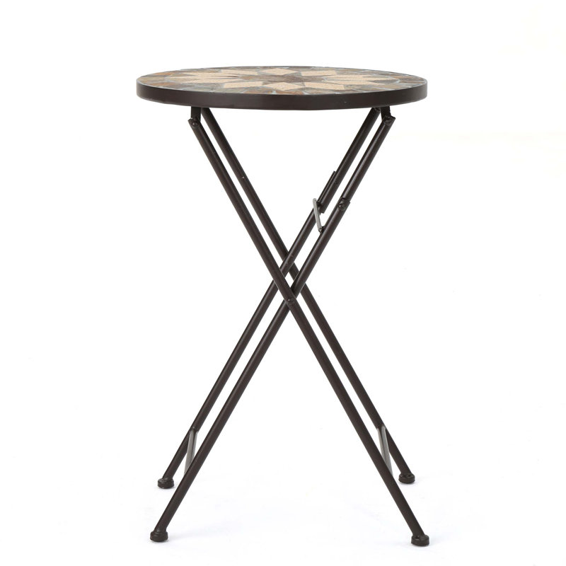 Ceramic Tile Side Table,Outdoor Use,Unique