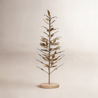 Leaf Tabletop Christmas Tree