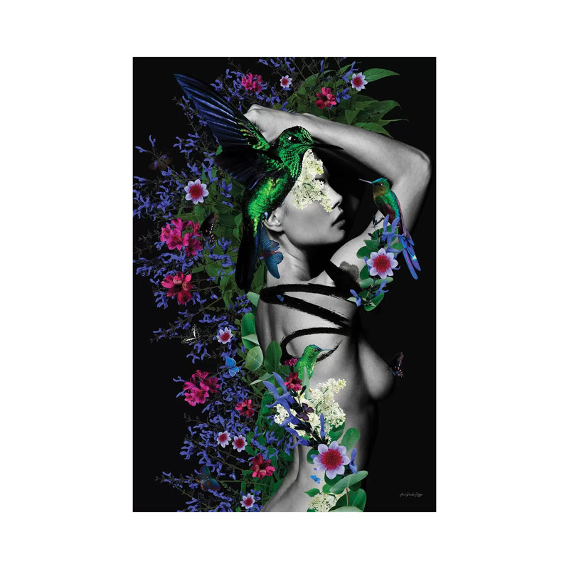 Stella by Ana Paula Hoppe - Wrapped Canvas Print, 30.48cm H x 20.32cm W x 1.91cm D