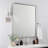 Contemporary Rectangle Bathroom Vanity Mirror | Stainless Steel Thick Frame-1180963154-1180963158
