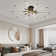 10-Light Linear Ceiling Light with Remote Control