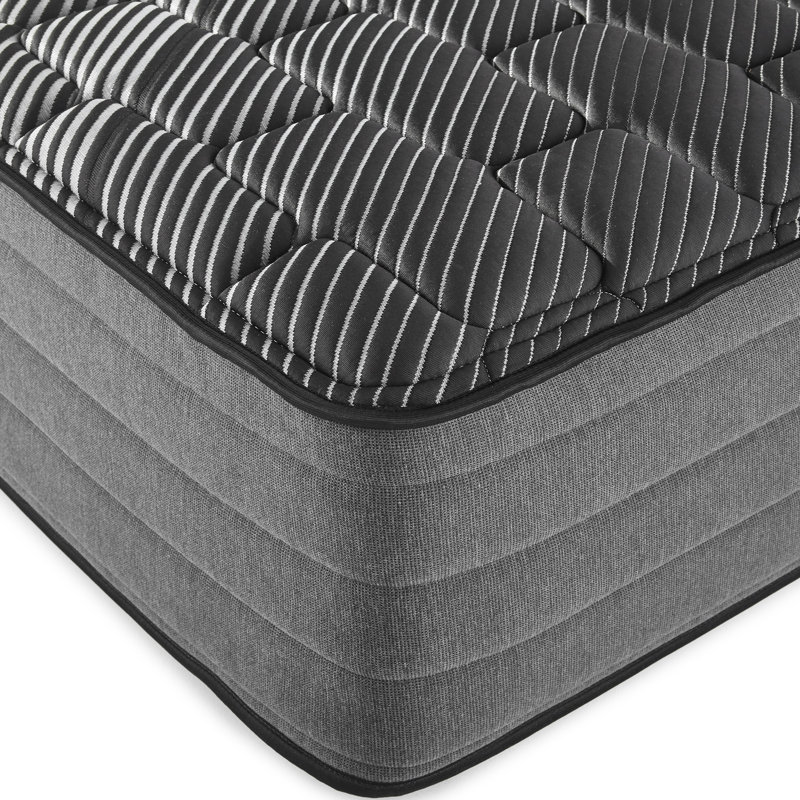 Matelas simple 14 po - Pure glace ferme avec infusion avancée et cuivre, réduisant les maux de dos et améliorant le confort