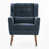 Dark Blue Chenille