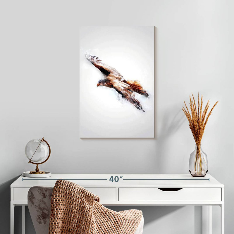 Hawk, 24" H x 16" W