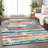 Aelaris Ivory Washable Indoor-Outdoor Rug - LOOMLAN-480027658
