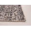 Tapis unique en viscose noué à la main des années 2010 de 4 pi 11 po x 7 pi 5 po gris Suazo