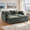 Canapé-lit modulaire en chenille | Canapé modulaire convertible Cloud Style, tissu doux, mobilier de salon moderne