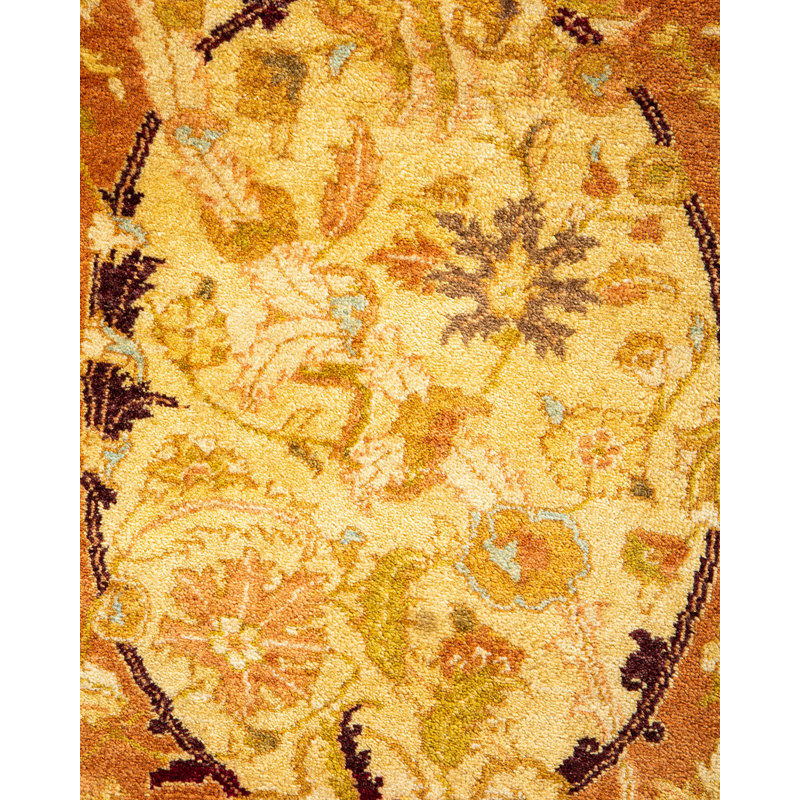 Classic One-of-a-Kind 6' 1" X 8' 10" Hand Knotted Area Rug