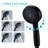 Handheld Shower Head Hose - Oil Rubbed Bronze. 5 Mode Adjustable High Spray. Medical Nozzles, Hygienic And Secure. Quality Abs. Powerful Spray With Low Water Supply. Water Mode. Simple Installation-125221920