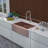 Farmhouse Apron Single Bowl Stainless Steel Kitchen Sink-110603613