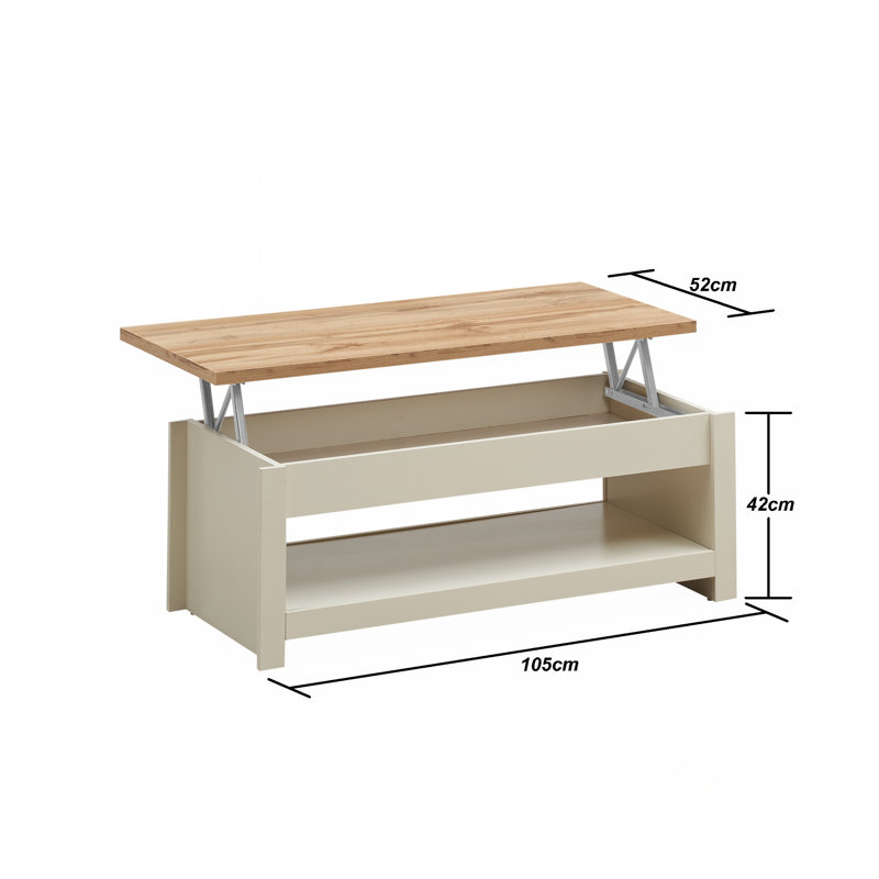 Lift Top Coffee Table with Storage