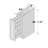 CASAINC Ready-to-Assemble W9"x D24"x H34.5" Kitchen Base Spicy Rack Cabinet