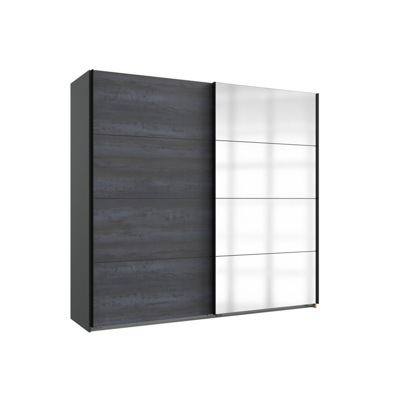 Aleyshka 2 Door Manufactured Wood Wardrobe