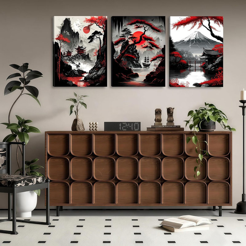 3 Piece Wrapped Canvas Print