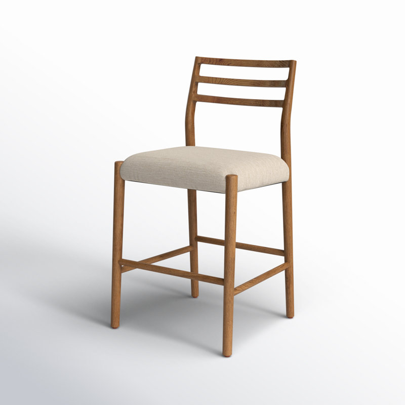 Glenmore Light Carbon Counter & Bar Stool, Smoked Oak, Counter Stool (26.25" Seat Height), Essence Natural