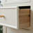Nordic style modern solid color accent cabinet