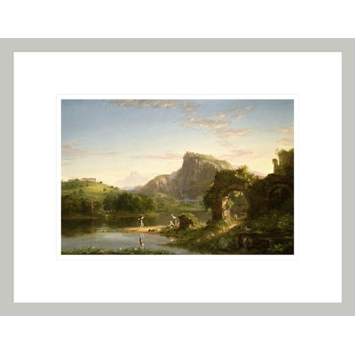 L'Allegro by Thomas Cole -Framed Giclee Print