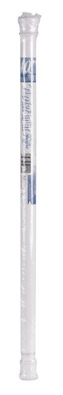 22.89 in. Straight No Mounting / Installation Required and Tension Shower Curtain Pole