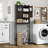 Ancilin Over-the-Toilet Storage Cabinet, Bathroom Shelf Over Toilet, Bathroom Storage Cabinet Organizer with Doors-1382293082