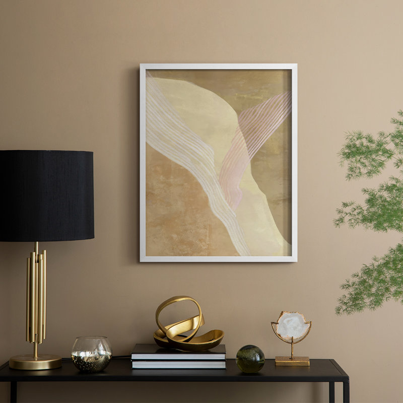 «Cradle I», reproduction encadrée - bois massif, H 11 po x l 9 po, Cadre blanc