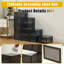 Clear Plastic Folding Shoe Storage Boxes, 12-Pack, Closet Organizer for Shoes and Small Items-326366513-326366509
