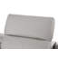 Causeuse inclinable électrique en cuir véritable luxueux avec appui-tête électrique-506471456