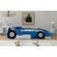 Lit plateforme simple en forme de voiture de course avec roulettes, bleu (VIEUX SKU: WF311965AAC)-1615142106