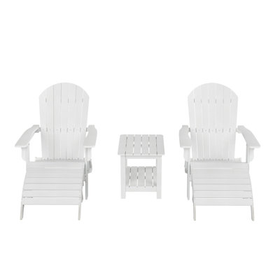 Arrlo Foldable Outdoor Adirondack Chair