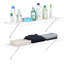 Tablettes murales pour placard 4 pièces, 4 pi x 12 po étagères murales blanches pour salle de lavage, garde-robe, rangement et rangement