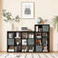 Bibliothèque de rangement - Tablette de présentation multifonctionnelle pour le salon, la chambre à coucher et le bureau personnel-1233830428-1216848951-1212577087