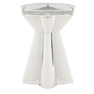 Anika Glass End Table