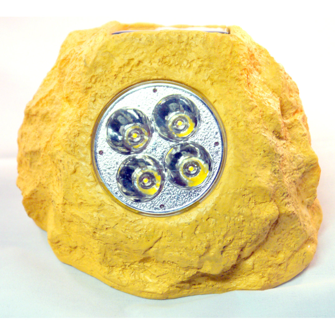 Sandstone Low Voltage Well Light Pack (Set of 4) Homebrite Solar